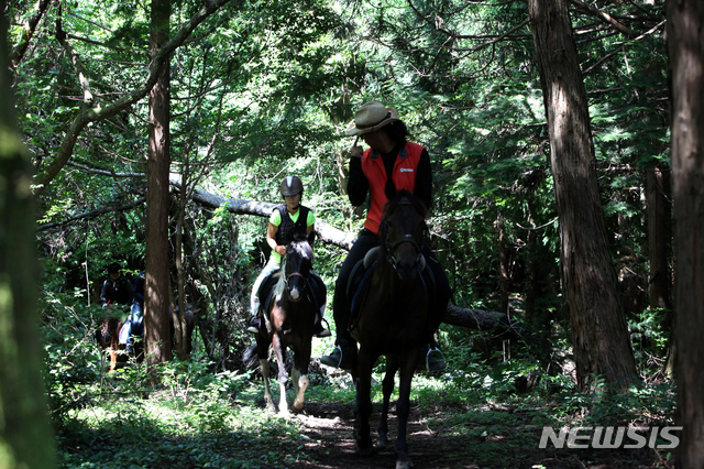 [서울=뉴시스]제주 옷귀마테마타운, 승마 (사진 = 제주관광공사) 2021.6.25. photo@newsis.com