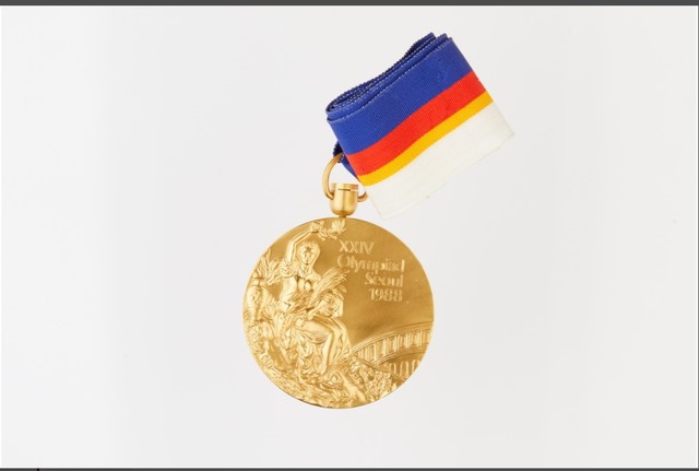 24회 서울올림픽 금메달 (화폐박물관 홈페이지 갈무리) *재판매 및 DB 금지