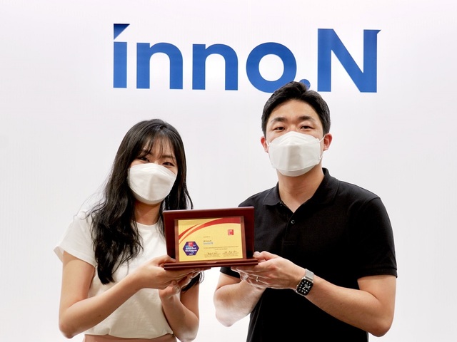 이노엔(inno.N)은 글로벌 컨설팅기관 GWP코리아에서 인증하는 ‘아시아에서 일하기 좋은 기업’에 선정됐다고 28일 밝혔다. (사진=이노엔 제공) *재판매 및 DB 금지