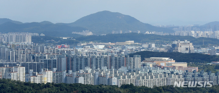 인천 시내 아파트 단지 모습. 뉴시스 자료사진.