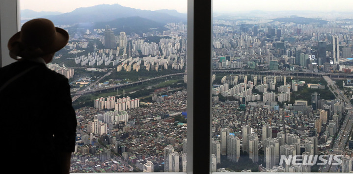 서울시내 아파트 단지. 뉴시스 자료사진.