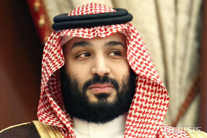 [AP/뉴시스] 사우디아라비아 실세인 무함마드 빈살만 왕세자. 2021.10.26.