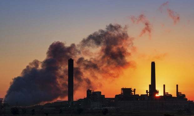 미 화력발전소의 이산화탄소 배출 *재판매 및 DB 금지