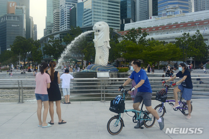 싱가포르 3분기 경제성장률 7.1%..."코로나 이전 회복"