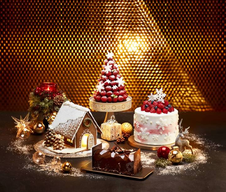 파라다이스시티 '가든카페'의 '크리스마스 스페셜 케이크' *재판매 및 DB 금지