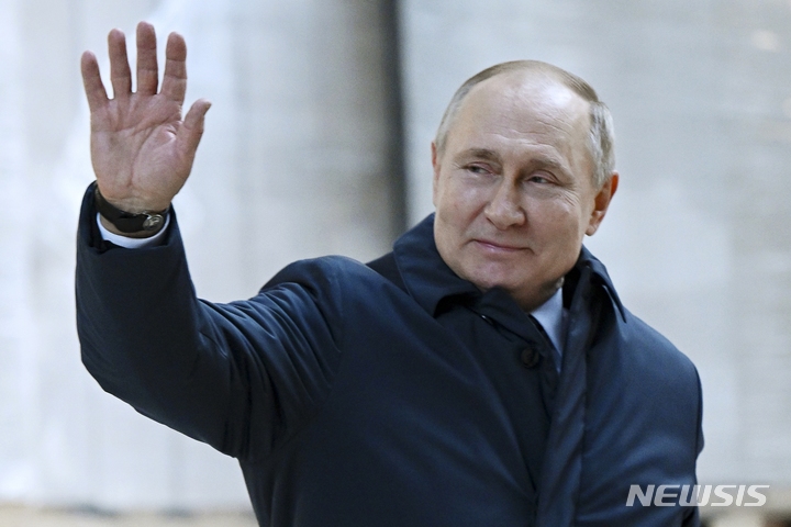 [모스크바=AP/뉴시스] 블라디미르 푸틴 러시아 대통령. 