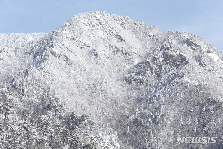 강원 산지 대설특보 국립공원 입산통제