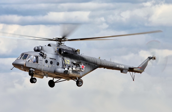 [서울=뉴시스] 러시아의 군용 헬리콥터 Mi-17. (사진 출처 : 위키피디아) 