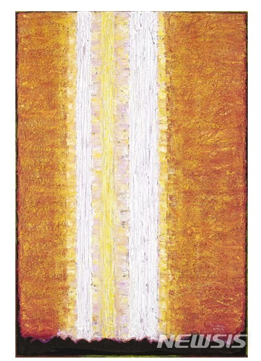 [서울=뉴시스]송필용, 심연의 폭포, Oil on canvas,194x130.3cm, 2021