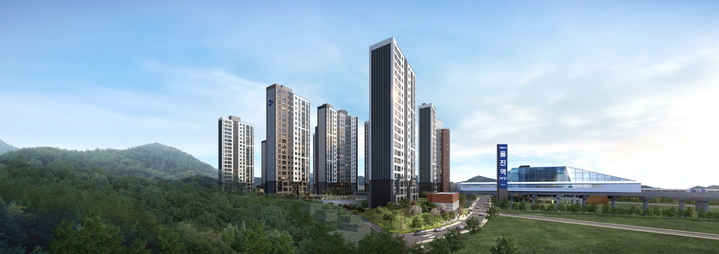 두산건설, '울진역 센트럴 두산위브' 10일 견본주택 개관