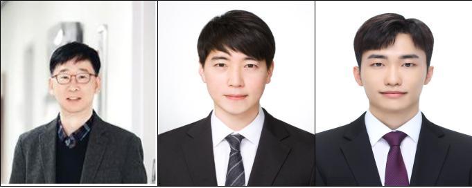(왼쪽부터) 이탁희 교수, 강기훈 교수, 백경윤 학생. 사진 서울대학교 *재판매 및 DB 금지