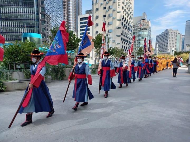 [서울=뉴시스]덕수궁 수문장.(제공=서울시)