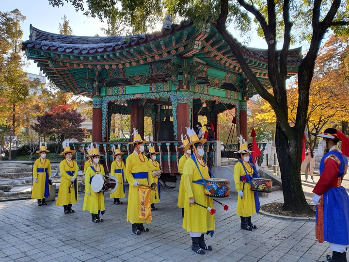 [대구=뉴시스] 조선시대 영남지역 행정의 중심이었던 경상감영의 전통문화를 느낄 수 있는 풍속재연행사. 뉴시스DB. 2024.10.10. photo@newsis.com *재판매 및 DB 금지