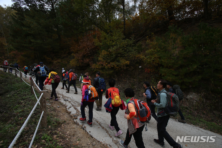 [인제=뉴시스] 산행 증가하는 가을철 야생버섯 주의보. 2022.10.16. photo31@newsis.com