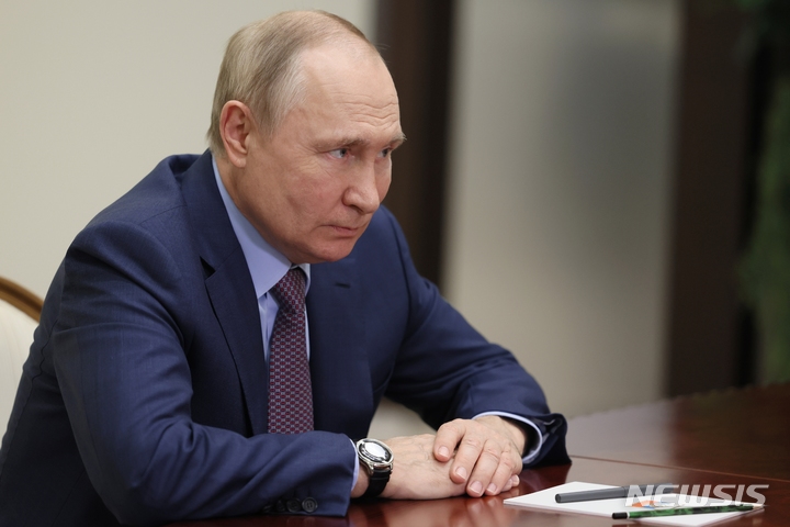 [소치=AP/뉴시스] 블라디미르 푸틴 러시아 대통령.