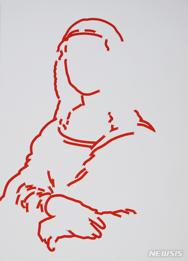 [서울=뉴시스]Toru Tohiguchi, M's portrait White, Acrylic on canvas, 91 x 65 cm, 2022