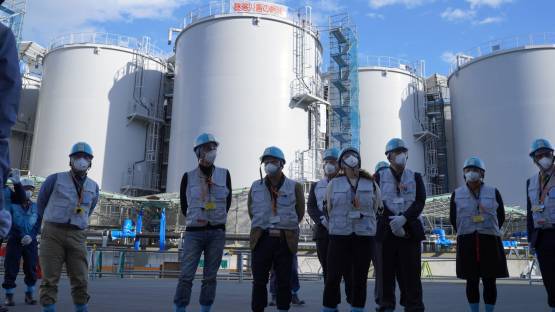 [서울=뉴시스] 국제원자력기구(IAEA)의 11개국 전문가로 구성된 태스크포스의 후쿠시마 제1원자력발전소 현장조사 모습. (사진출처: IAEA). 2022.11.18. *재판매 및 DB 금지