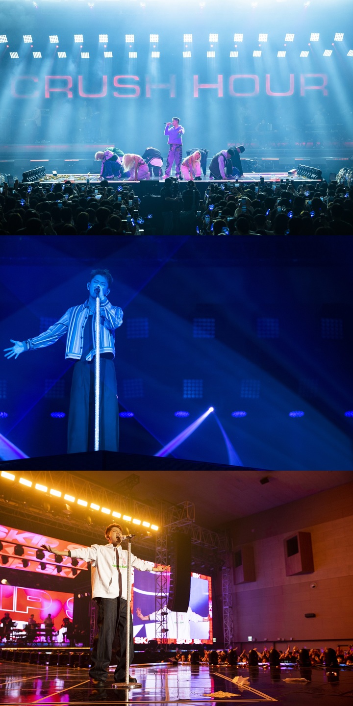 [서울=뉴시스] 크러쉬 콘서트 현장. 2022.12.12. (사진 = 피네이션 제공) photo@newsis.com *재판매 및 DB 금지