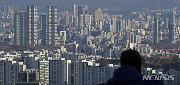 서울 시내 모습. 뉴시스 자료사진.
