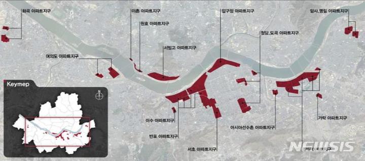 [서울=뉴시스]서울시는 지난 18일 제1차 도시계획위원회를 열어 '용도지구(아파트지구)·아파트지구 개발기본계획 결정 변경안'을 수정 가결했다고 19일 밝혔다. 용도, 높이 등 규제 완화를 위해 아파트지구를 폐지하고 지구단위계획으로 전환을 추진하는 것이다. (사진=서울시 제공). 2023.01.19. photo@newsis.com