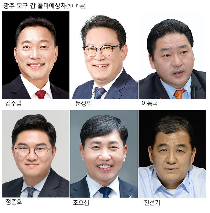 2024 총선 출마예정자-광주 북구 갑. *재판매 및 DB 금지