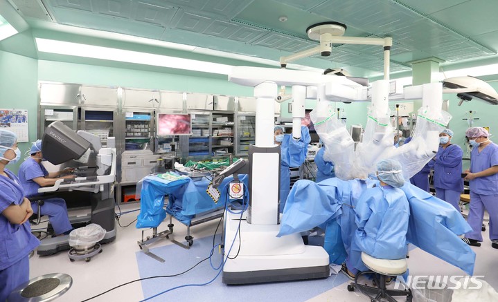 명지병원 ‘다빈치Xi’ 로봇수술