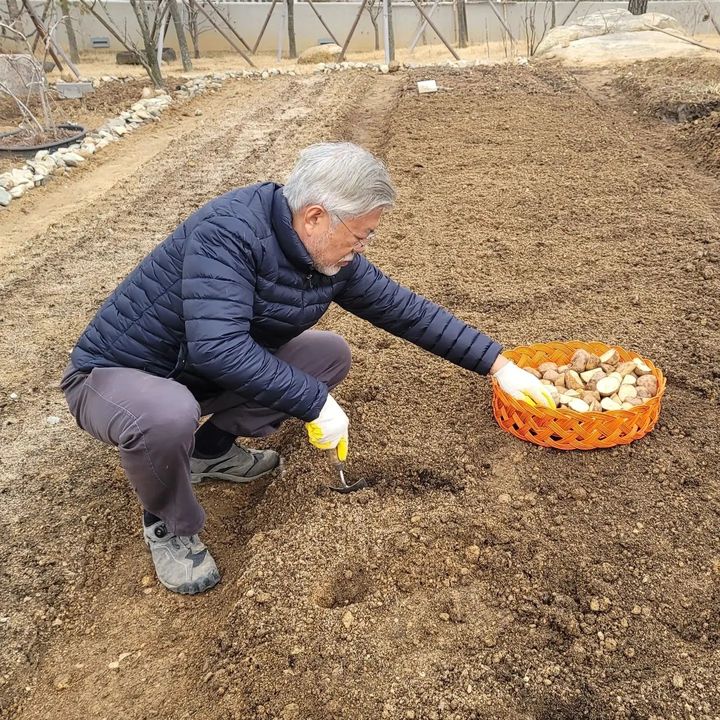 '감자 심는' 文, 소통 행보…'정권 규탄' 민주, 투쟁 강화