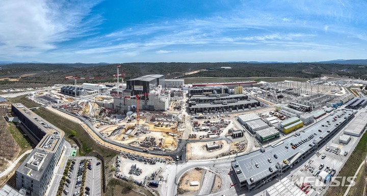 [서울=뉴시스] 한국핵융합에너지연구원이 제공한 국제 핵융합 실험로 'ITER(이터)' 건설 현장. (사진=뉴시스DB) 2024.03.25. 