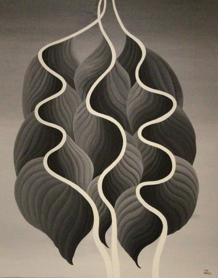 정강자, 한복의 모뉴먼트, 1998, Oil on canvas, 162x130cm *재판매 및 DB 금지
