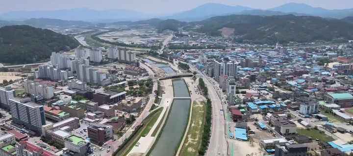 충북 보은군 보은읍 전경. *재판매 및 DB 금지