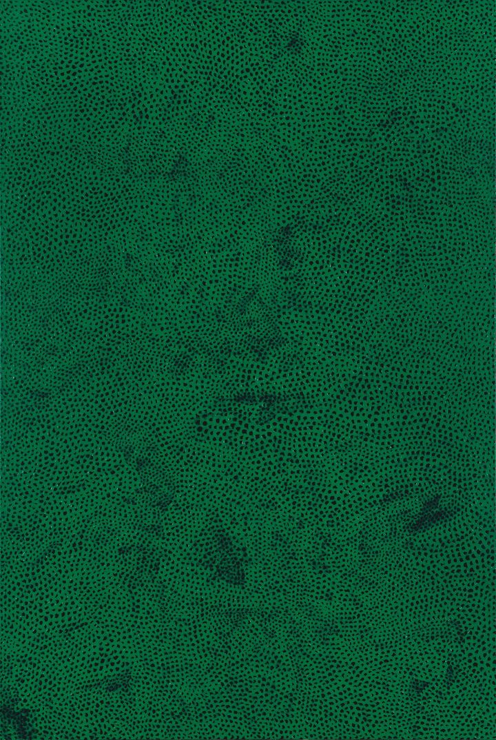 서울옥션 홍콩경매 출품, 야요이 쿠사마, 'Infinity-Nets Green (TTZO)', acrylic on canvas, 194.0x130.3cm (120), 2005, 30억 ~50억 원 *재판매 및 DB 금지