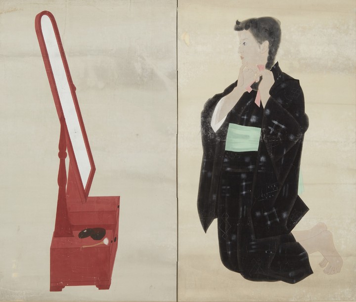 박래현, 단장, 1943, 종이에 채색, 131x154.7cm *재판매 및 DB 금지