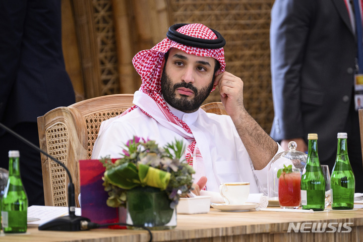 [AP/뉴시스] 사우디 아라비아의 모하메드 빈 살만 왕세자. 