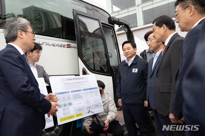 원희룡 장관 "찾아가는 피해상담 버스, 실질적 도움 되도록 점검"