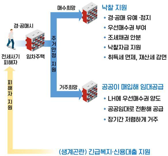 전세사기 피해자 지원 방안(자료 제공=국토부) *재판매 및 DB 금지