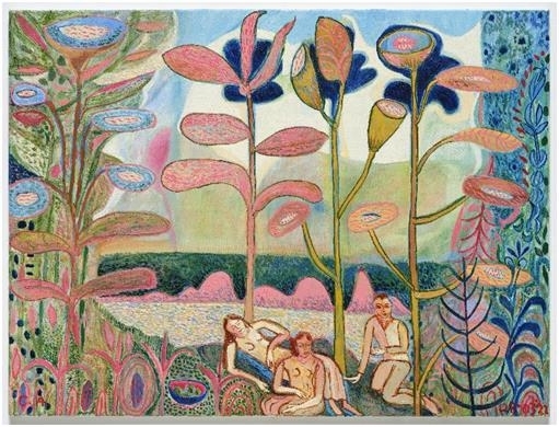 캐서린 안홀트, Figures in a Landscape 2, 2022. 사진=초이앤초이 갤러리 제공. *재판매 및 DB 금지