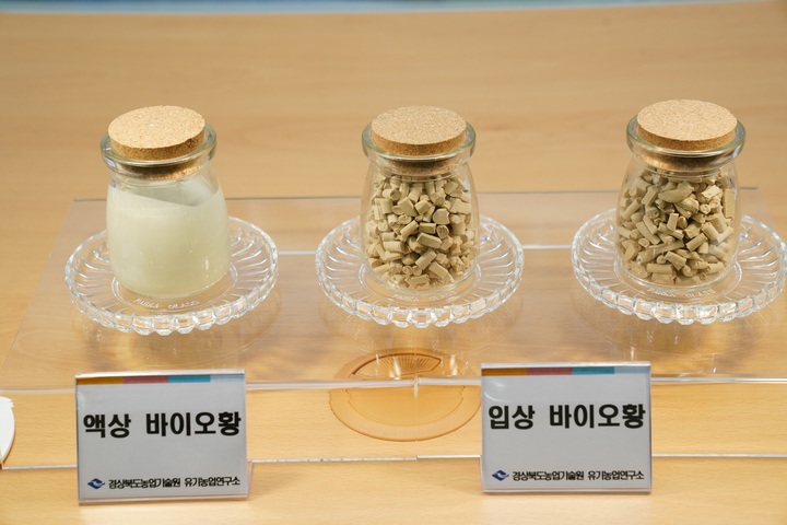 [안동=뉴시스] 바이오황. (사진=경북도 제공) 2023.05.23 *재판매 및 DB 금지