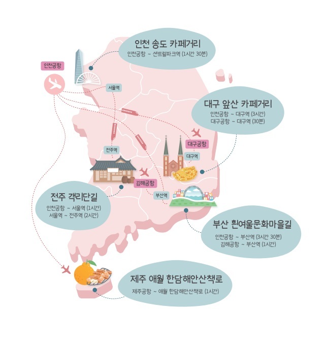 한국관광공사가 25일 특색있는 지역 음식과 골목을 소개하는 '한국의 숨은 골목 7 맛집 여행' 가이드북을 발간했다. (자료=한국관광공사 제공) photo@newsis.com *재판매 및 DB 금지