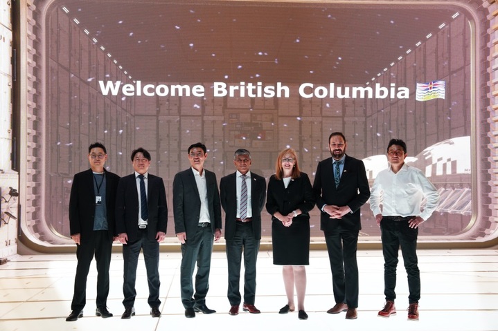브이에이코퍼레이션와 캐나다 브리티시 컬럼비아(BC)주가 글로벌 사업 확장 및 제작 기술 협력을 논의했다. (사진 제공=브이에이코퍼레이션) *재판매 및 DB 금지