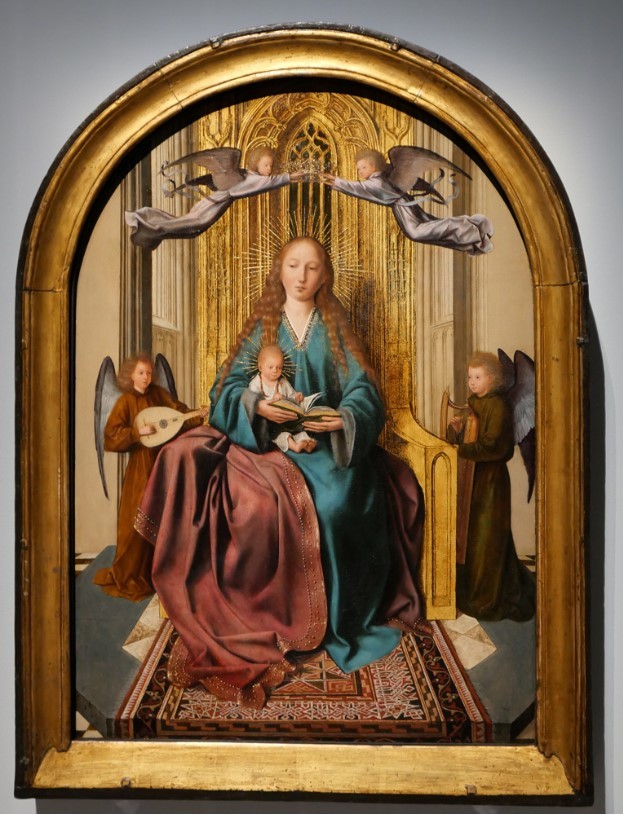 퀸텐마시스, 보좌에 앉은 성모자와 네 천사, 1506~09년경. 내셔널갤러리 런던 *재판매 및 DB 금지