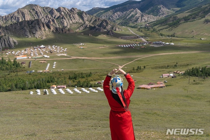몽골 테렐지 국립공원(사진=하나투어 제공)