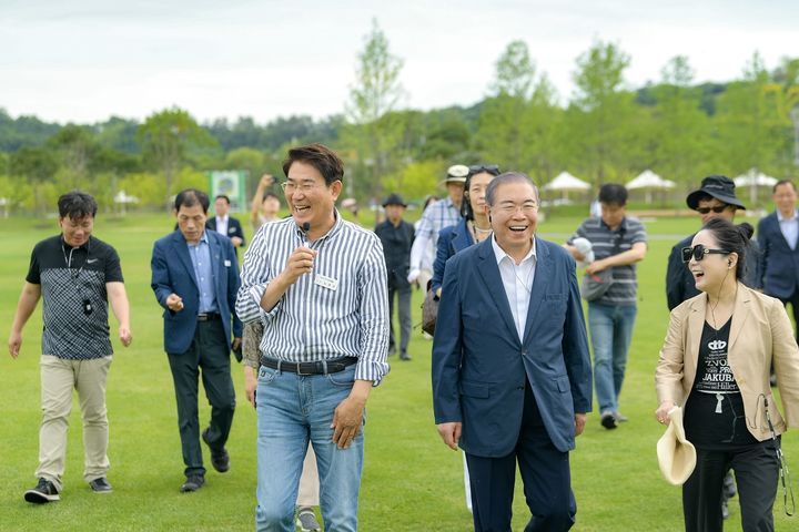 국가건축정책위 권영걸 위원장, 순천만정원박람회와 협력 
