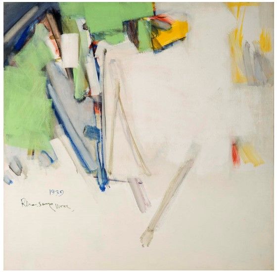 이상욱, 무제 Untitled, 1979, 캔버스에 유채 Oil on canvas, 100x100cm *재판매 및 DB 금지