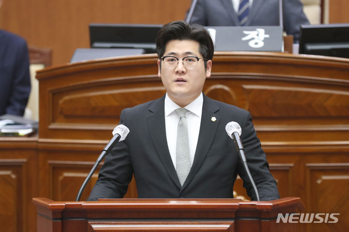 [전주=뉴시스]윤난슬 기자 = 전주시의회 김세혁 의원.(사진=전주시의회 제공) 