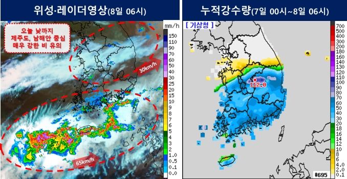 주말 전북은 흐리고 곳곳 소나기…밤사이 열대야