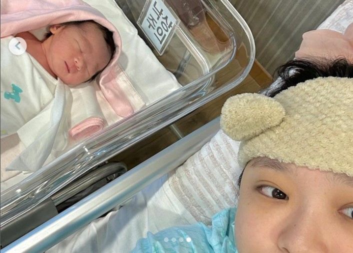 278만 먹방 유튜버 나도가 출산 소식을 전했다.(사진=나도 인스타그램) *재판매 및 DB 금지