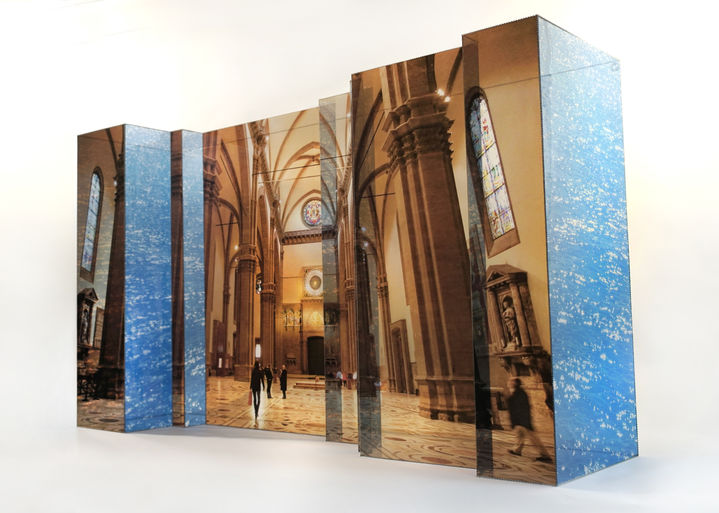 Duomo(Firenze), 2014, Digital film 3D-collage, plastic, 155x93x39cm *재판매 및 DB 금지