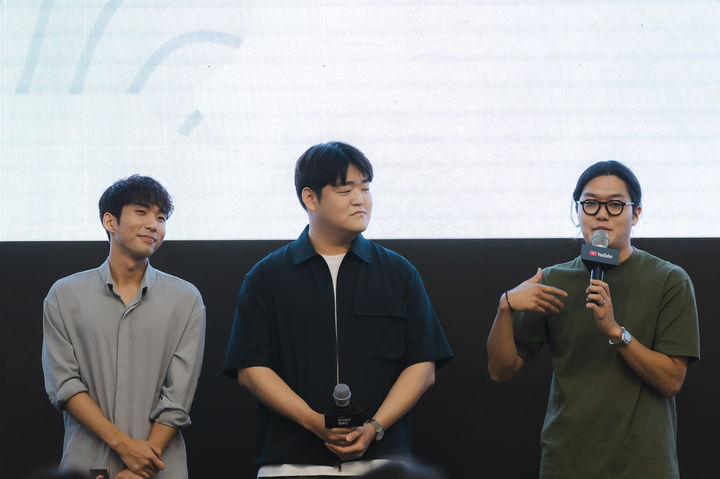 너덜트가 6일 유튜브 글로벌 디지털 리터러시 캠페인 '잠시만요' 런칭 행사에 참여했다.(사진=유튜브 제공) *재판매 및 DB 금지