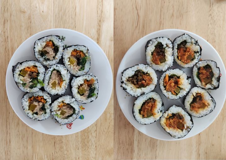 해외에서 난리났다는 냉동 김밥…직접 먹어봤다