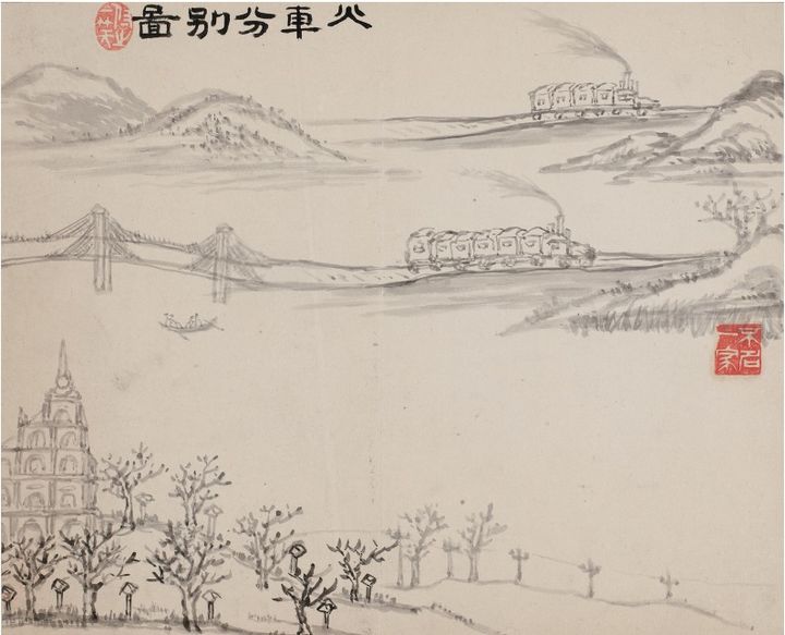 [서울=뉴시스] 덕수궁 돈덕전 전시관 화차분별도 (사진=문화재청 제공0 2023.0925. photo@newis.com *재판매 및 DB 금지